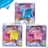 2016 new toys for kid Antique Plastic Toy Horse With Wings