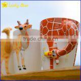 Ceramic 3D Animal Shape Mugs for Coffee or Tea Novelty Cups Food Grade Stoneware thumbnail-2