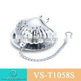 Gold Plating Shell Shaped Tea Infuser thumbnail-2