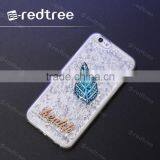 Tree Shape Bling Tpu Soft Bling Cellphone Housing Cover