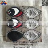 Different Type Fashionable Good Quality Soft Colorful PVC Logo Patch thumbnail-6