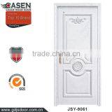 New Fashion Designs 3 Panels French Doors White Painting Interior Wood Bedroom Door thumbnail-6
