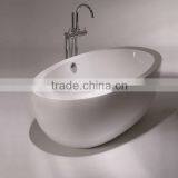 Rectangular Hot Free Standing Long Lasting Surface Modern Design Acrylic Small Deep Bathtub Classical Bathtub thumbnail-4