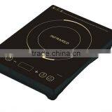 Silver and Black Colors Plastic Housing Vitro Cooker Ceramic Heating Element Cookware thumbnail-6