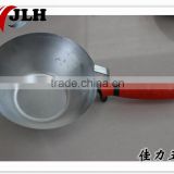Carbon steel cement bowl with rubber handle