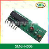 SMG-H005 433/315 Super Regenerative PT2272-M4 Wireless Receiver Module thumbnail-1