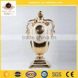 Large Size Fancy Luxury Crystal 27"ceramic Floor Clock With Gold thumbnail-1