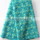 Nigeria popular chemical lace fabric guipure lace / cord chemical lace / guipure laces materials for party