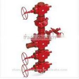Drilling well Gas well Christmas tree