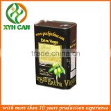 food oil metal can /olive oil packaging box
