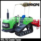 Track tractor with light weight