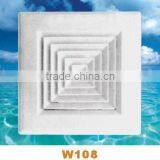 ABS Plastic 4 Way Ceiling Air Diffuser thumbnail-2