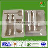 Customized Disposable Biodegradable Cardboard Packaging Tray