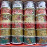 6.3CM Holiday Decorative Colorful Clothing Ribbon /Xmas Tree Ribbon thumbnail-6