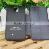 Hot selling solar battery case for Sam sung S5, promotion gift solar case charger, 2015 new arrival solar case, green energy
