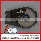 Compatible Camon Tape CH-1106T 6mm Transparence Label Tape Cable id Label for Cable id Printer Mk2500