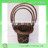 willow gift basket willow wood gifts with handle                        
                                                                                Supplier's Choice