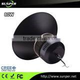80w Ip65 Used in Warehouse High Bay Lamp Led Garage Lighting