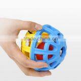 Toddler Rattle Early Learning Toy, Develop Intelligence Silicone Hand Bell Rattle thumbnail-3