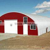 Pre-created Mobile Steel Building for Working / Storing Doogs With Arch Roof