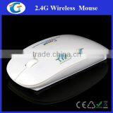 Factory Price Flat Thin 2.4Ghz Cordless Best Mouse Laptop