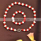 Latest Design Wholesale 2015 Classical Pearl Jewelry Set thumbnail-1