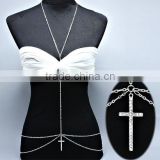 Fashion gold thick long sexy body chain jewelry