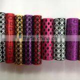 Colorful Retractable Powder Brush,aluminum Handle