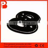 China Factory Custom Embroidery Letter Patches Woven Label Patch for Cloth