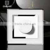 Smart Home Wallpad White Waterproof Acrylic Glass 110~250V EU UK Light Regulation Dimmer Light Switches thumbnail-3