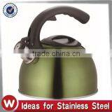 Stainless Steel Whistling Kettle With Coating