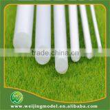 White Plastic Model Rod Rod Model Scale Rod Model ABS Rod Model 0.5mm thumbnail-2