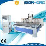 Factory Supply Multi Heads 3d Woodworking CNC Router/ Wood Cutting Machine for Solidwood,MDF,aluminum,alucobond,PVC thumbnail-2