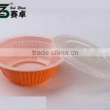 disposable plastic soup noodle bowl /take away food container/disposable tableware