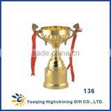 Metal Gold Base Three Sizes Students Matches Awards 136ABC Small Trophies Gold Trophy Cup thumbnail-1