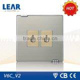 Hot Sale 2 Gang TV Socket thumbnail-1