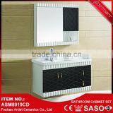 Oem Manufacturer Low Price Wooden Country Style Bathroom Cabinet