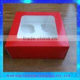 Wholesale Food Grade Decorative White Red Cake Box With ISO FDA thumbnail-2