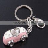 Cute Car Shape Metal Keychain thumbnail-6