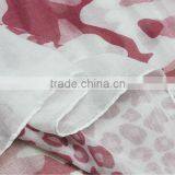 Camouflage Hot Pink Small MOQ Cotton Scarf thumbnail-3