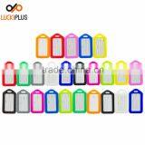 Luckiplus Colorful Luggage Tag Travel Essential Name Address Card Holder