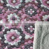 Jacquard Fleece Sherpa Throw thumbnail-2