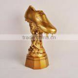Large Middle Small Golden Soccer Shoe World Cup thumbnail-1