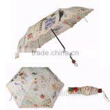 professional customized promotional 3 fold mini umbrella SH-Z30042