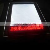 acrylic thin light box indoor,crystal slim light box,3d advertising display