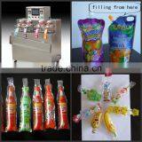 Stand up Pouch Filling and Sealing Machine for Juice Jelly Honey Beverages