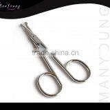 Nose Hair Scissors Ear Hair Scissors Plastic Handle Nail Scissors thumbnail-1