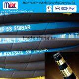 Textile Braided Air Hose China Rubber Floating Hose&amp;large Hydraulic Hose /rubber Hose 4sp/4sh Wire Spiral thumbnail-1
