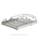 Steel Wire Multifunctional Basket Cabinet Organizer thumbnail-1