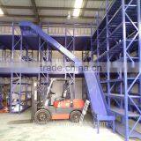 Orange/Blue Durable Material Storage Raflar Cold-roll Steel Mezzanine Rack Floor thumbnail-1